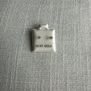 10 KT Gold Stud Earrings